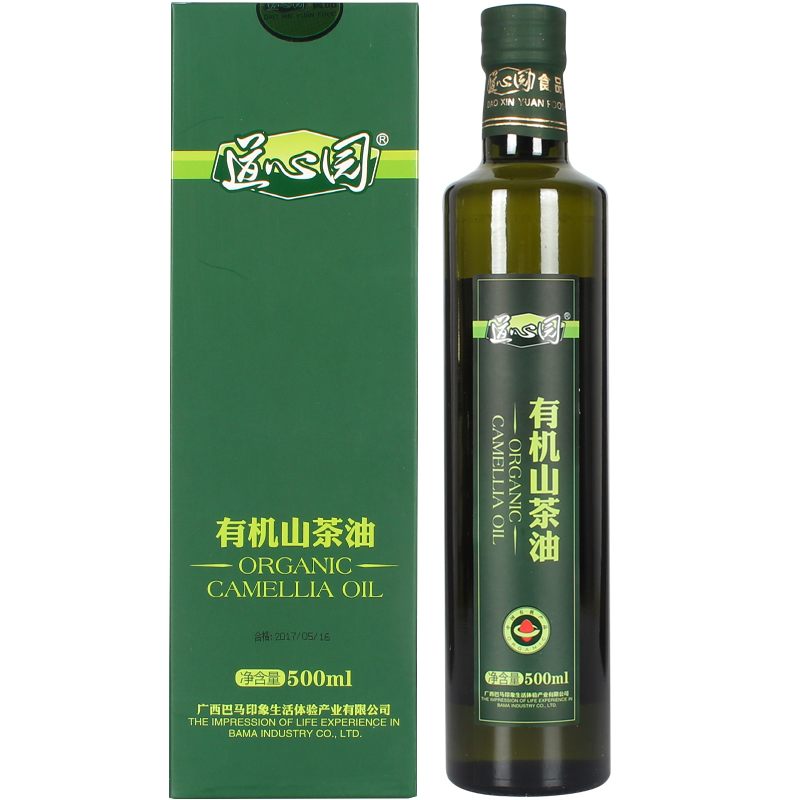 道心园低温冷榨有机野山茶油