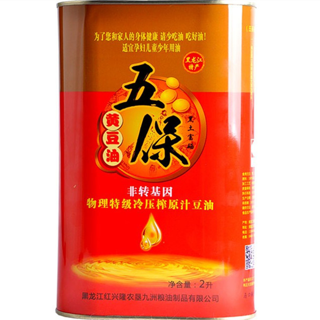 五保初榨大豆油
