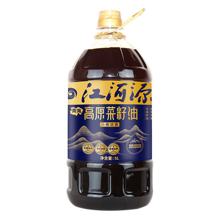 江河源小榨濃香菜籽油