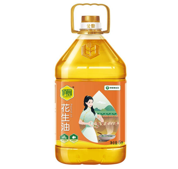俏廚花生油