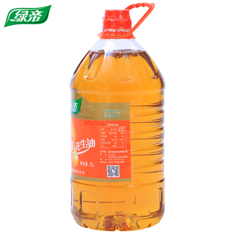 绿帝初榨一级花生油