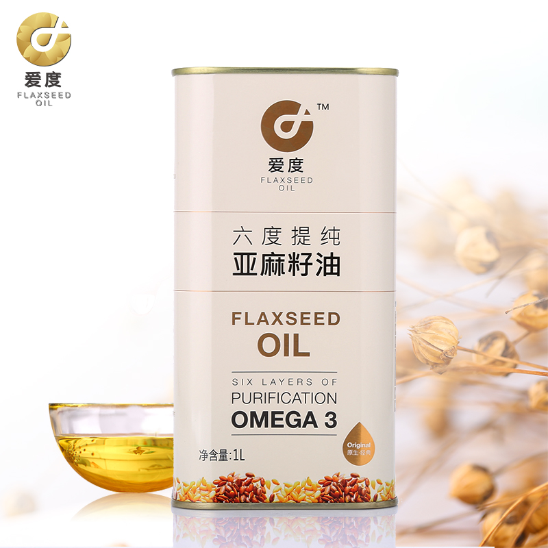 爱度六度提纯亚麻籽油