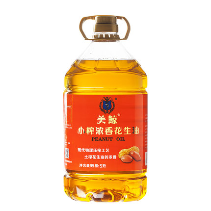 美鲸花生油