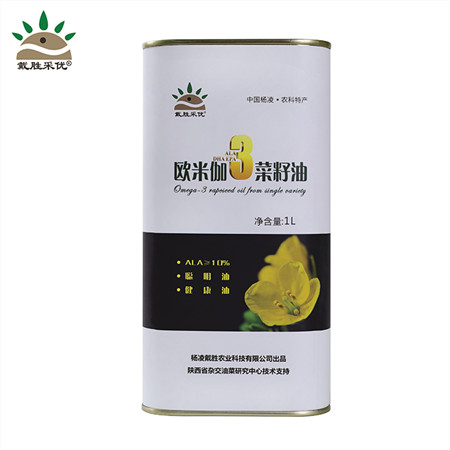戴胜采优欧米伽3菜籽油