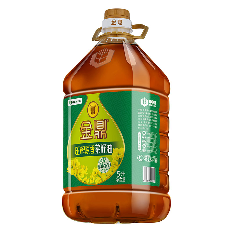 金鼎压榨原香菜籽油 - 导油网—食用油行业网站,服务食用油,油脂产业