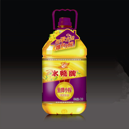 水鸭金牌小榨菜籽油